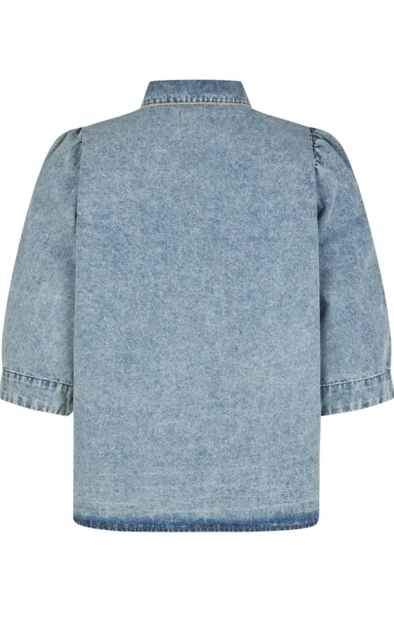 Lollys Laundry Skjorte - Bono - Washed Denim