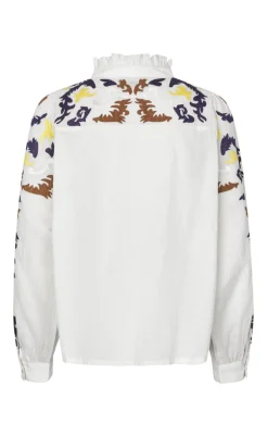 Lollys Laundry Skjorte - Fenga - White