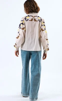 Lollys Laundry Skjorte - Fenga - White