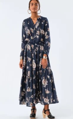 Lollys Laundry Skjorte - Helena - Dark Blue