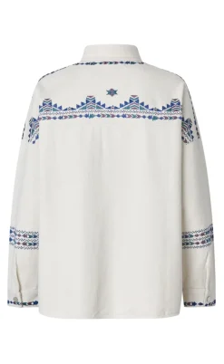 Lollys Laundry Skjorte - Veida - Creme
