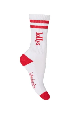 Lollys Laundry Strømper - Hill - Red