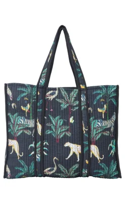 Lollys Laundry Taske - Zelkova - Washed Black