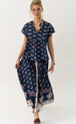 Lollys Laundry Top - Molly - Dark Blue