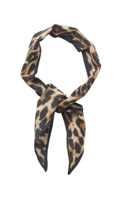 Lollys Laundry Tørklæde - Rosemary - Leopard Print