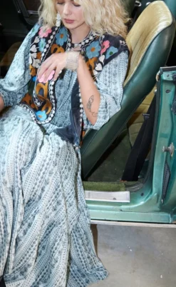 Lollys Laundry Vest - Bin - Washed Black