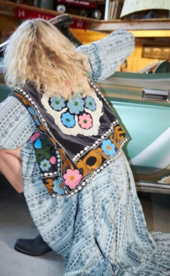 Lollys Laundry Vest - Bin - Washed Black