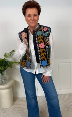 Lollys Laundry Vest - Bin - Washed Black