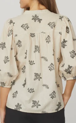 Love & Divine Bluse - Love1109 - Cream/Black