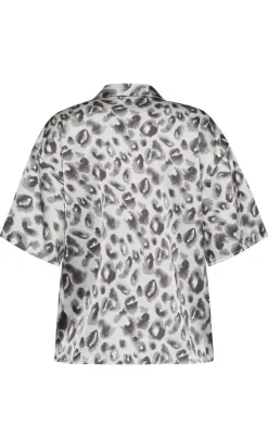 Love & Divine Bluse - Love1175-1 - Blurred Leo