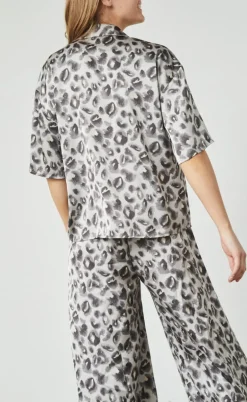 Love & Divine Bluse - Love1175-1 - Blurred Leo