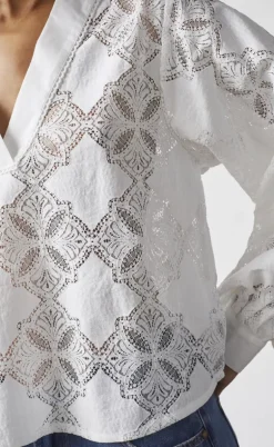 Love & Divine Bluse - Love1307 - Cream Lace