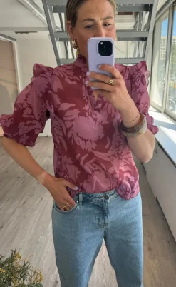 Love & Divine Bluse - Love1342 - Blush Comb