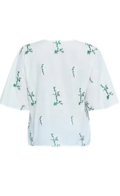 Love & Divine Bluse - Love1375-1 - Cream/Flower