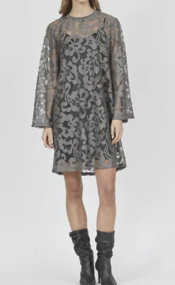 Love & Divine Kjole - Love1263 - Silver Grey