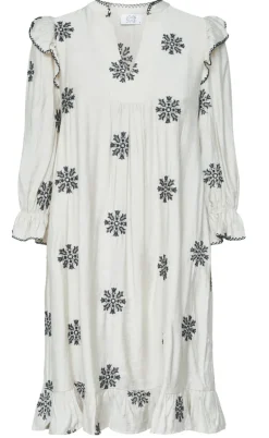 Love & Divine Kjole - Love1235-1 - Bamboo/Black Flower