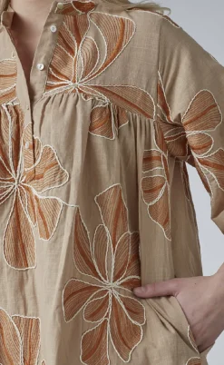 Love & Divine Kjole - Love1009-1 - Sand Flower