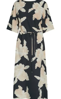 Love & Divine Kjole - Love1354 - Black/Flower