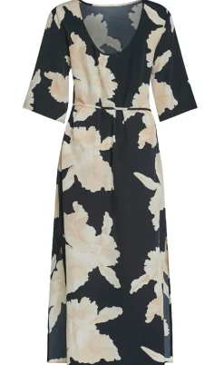 Love & Divine Kjole - Love1354 - Black/Flower