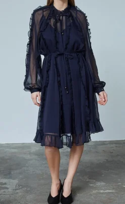 Love & Divine Kjole - Love1359 - Navy