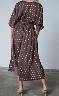 Love & Divine Kjole - Love1386 - Brown/Dot