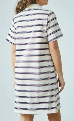 Love & Divine Kjole - Love1349 - Cream/Stripe