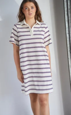 Love & Divine Kjole - Love1349 - Cream/Stripe