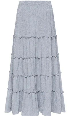 Love & Divine Nederdel - Love1326 - Blue/White Stripe