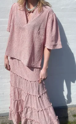 Love & Divine Nederdel - Love1326 - Red/White Stripe