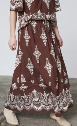 Love & Divine Nederdel - Love1369 - Brown/Paisley