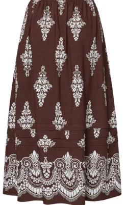 Love & Divine Nederdel - Love1369 - Brown/Paisley