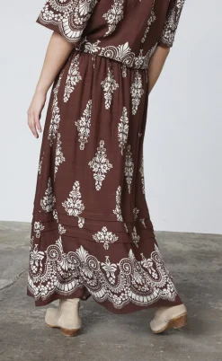 Love & Divine Nederdel - Love1369 - Brown/Paisley