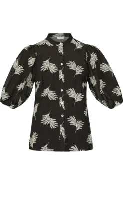 Love & Divine Skjorte - Love1152 - Black/Cream