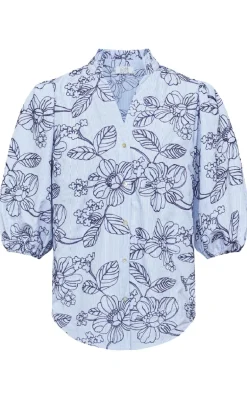 Love & Divine Skjorte - Love456-5 - Blue/Stripe