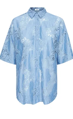 Love & Divine Skjorte - Love971-8 - D. Blue