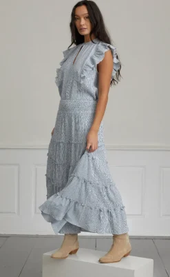 Love & Divine Top - Love1327 - Blue/White Stripe