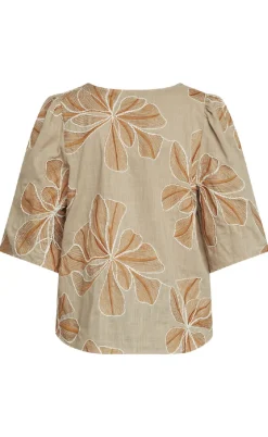 Love & Divine Top - Love1339 - Sand Flower