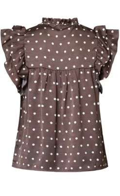 Love & Divine Top - Love1387 - Brown/Dot