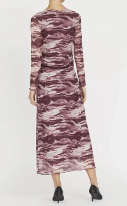 Love&Divine Kjole - Love1198 - Bordeaux Wave