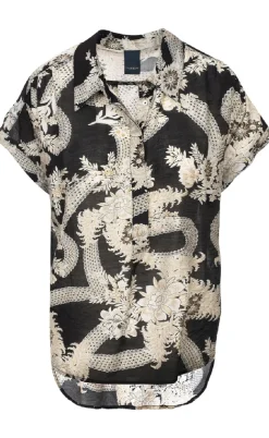 Luxzuz Bluse - Jardine - Black
