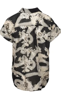 Luxzuz Bluse - Jardine - Black