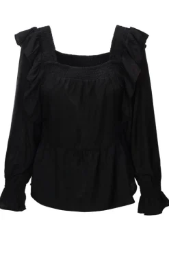 Luxzuz Bluse - Rufsana - Black