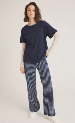 Luxzuz Bukser - Beate - Navy Blue