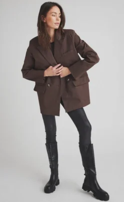 Luxzuz Jakke - Boeline - Major Brown