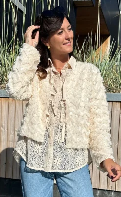 Luxzuz Jakke - Lyo - Buttercream