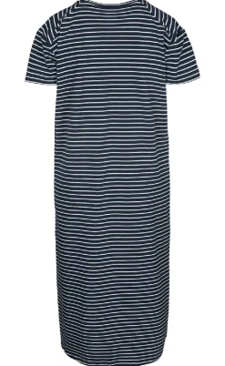 Luxzuz Kjole - Aimastripe - Navy Blue