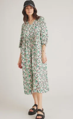 Luxzuz Kjole - Margueri - Jade Green