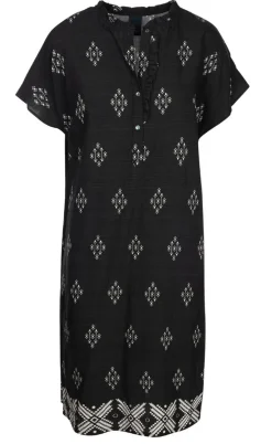 Luxzuz Kjole - Maritoni - Black