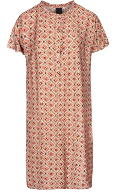 Luxzuz Kjole - Maritoni - Hot Coral