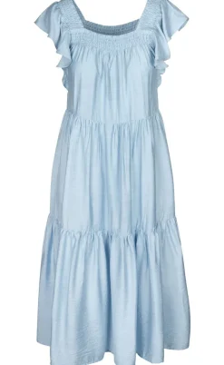 Luxzuz Kjole - Rufusana - Chambray Blue